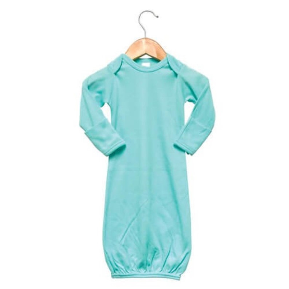 65/35 % Polyester/Cotton Infant Gown w/Mittens